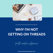 Why I'm Not Getting on Threads