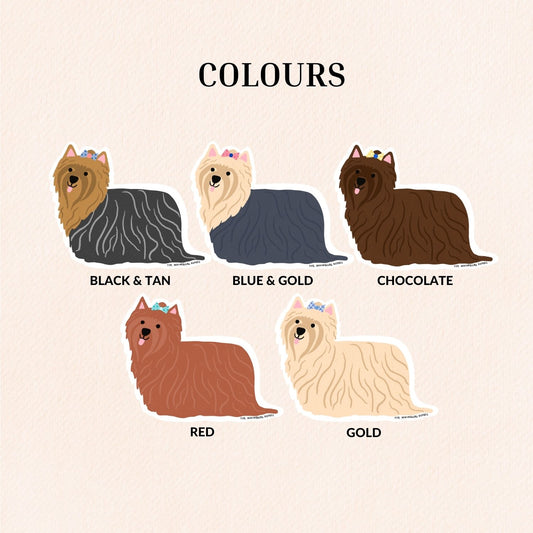 Yorkshire Terrier Vinyl Sticker