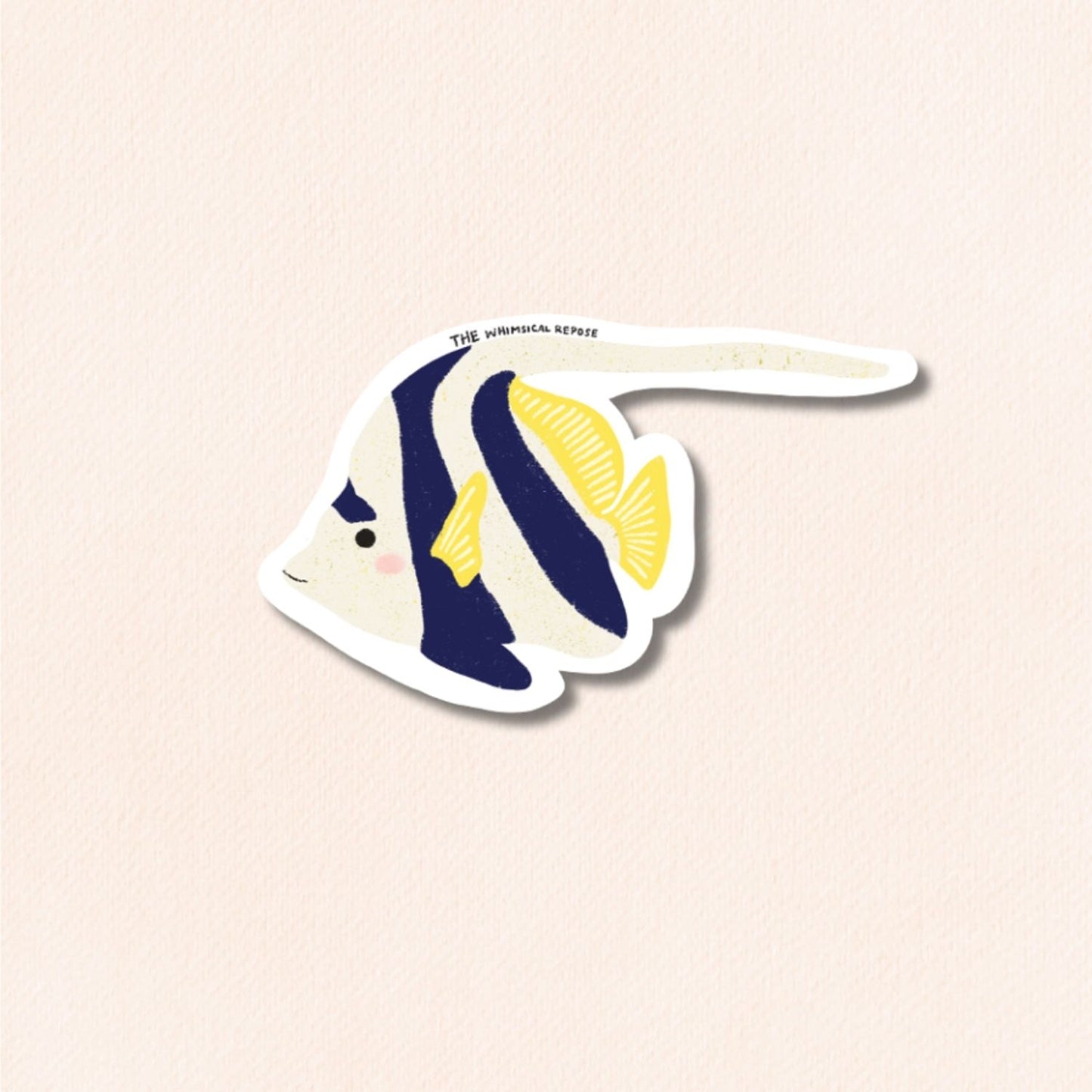 Butterfly Fish Sticker (2 Colours)