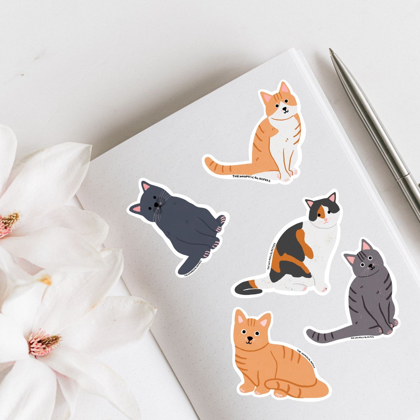 Calico Cat Sticker
