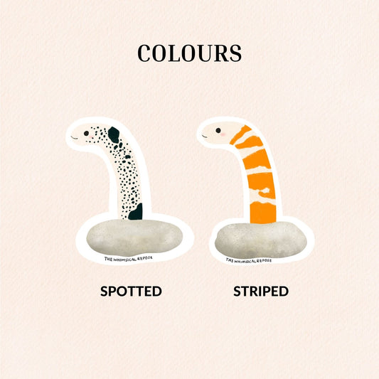 Garden Eel Vinyl Sticker