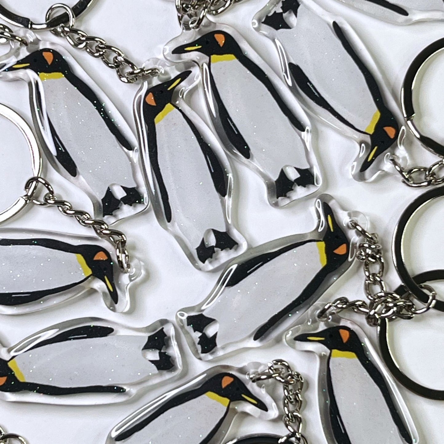King Penguin Keychain