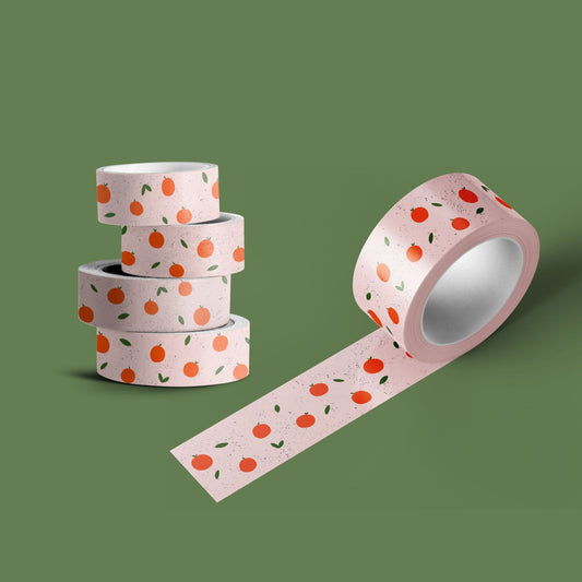Tiny Oranges Washi Tape