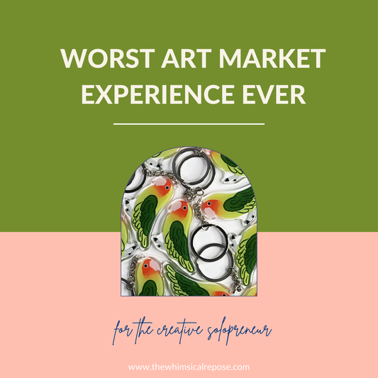 Worst Art Market Experience Ever