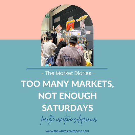 Too many markets, not enough Saturdays