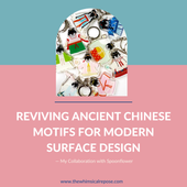 Reviving Ancient Chinese Motifs for Modern Surface Design — My Collaboration with Spoonflower
