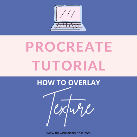 Procreate Tutorial: How to Add a Metallic Texture Overlay