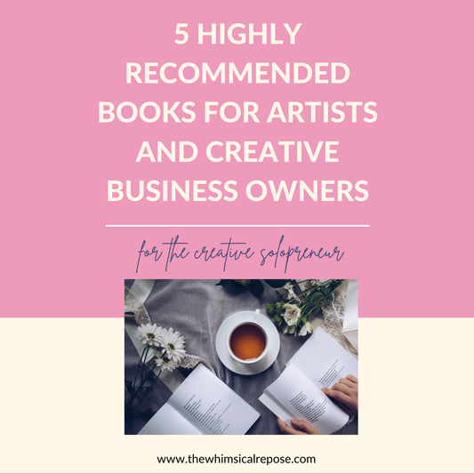 5 Highly Recommended Books for Artists and Creative Business Owners