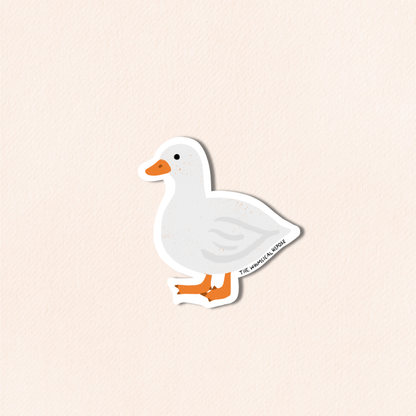 Call Duck Vinyl Sticker