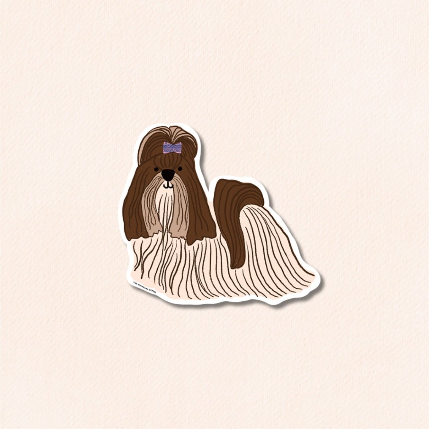 Shih Tzu Vinyl Sticker