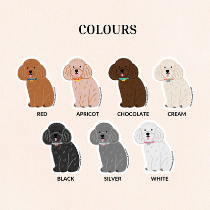 Toy Poodle Sticker