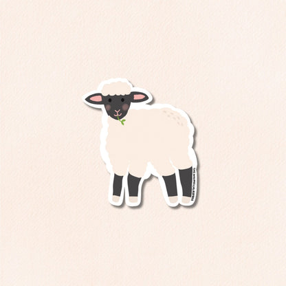 Sheep Vinyl Sticker (2 Colours)
