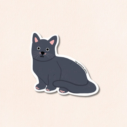 Munchkin Cat Vinyl Sticker, 3 Colours