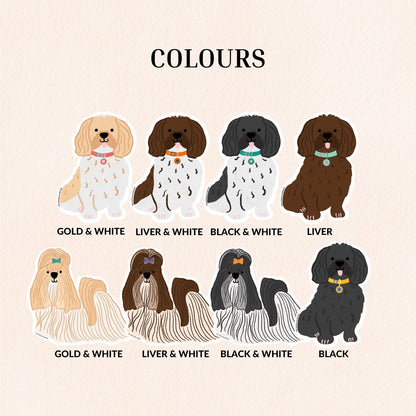 Shih Tzu Vinyl Sticker