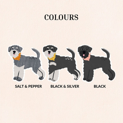 Schnauzer Vinyl Sticker