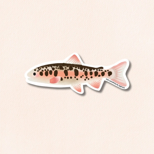 Cherry Salmon Sticker