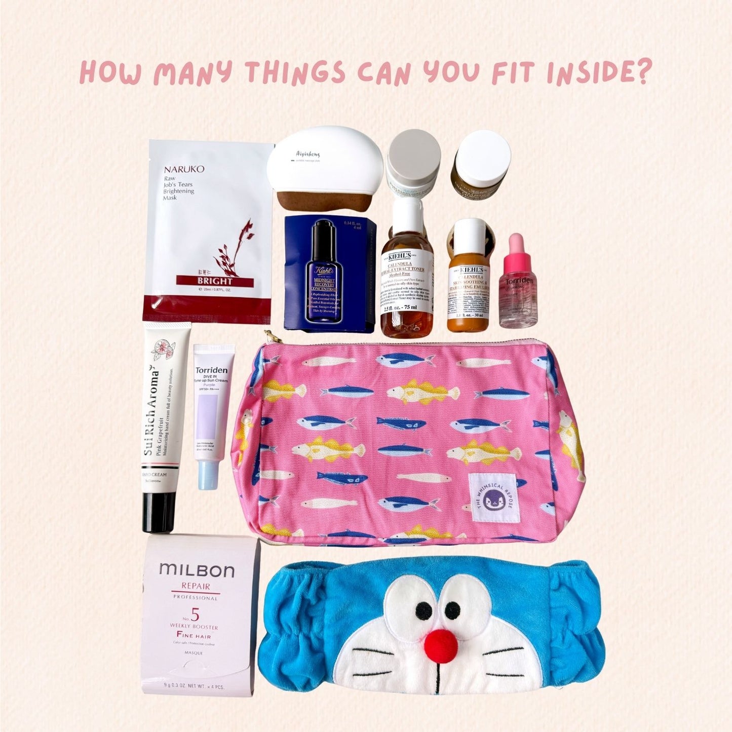 Swimming with the Fishes Zipper Pouch