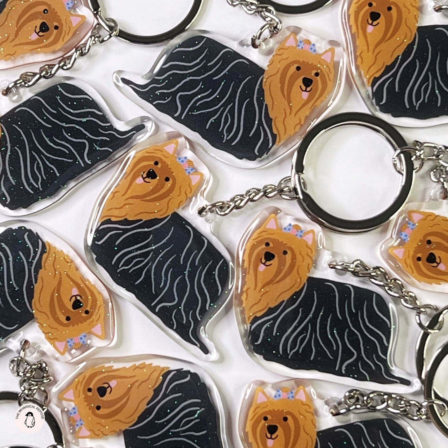 Yorkshire Terrier Acrylic Keychain