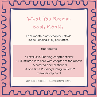 Pudding's Starter Mail | A Peek Inside the Pudding Mail Club
