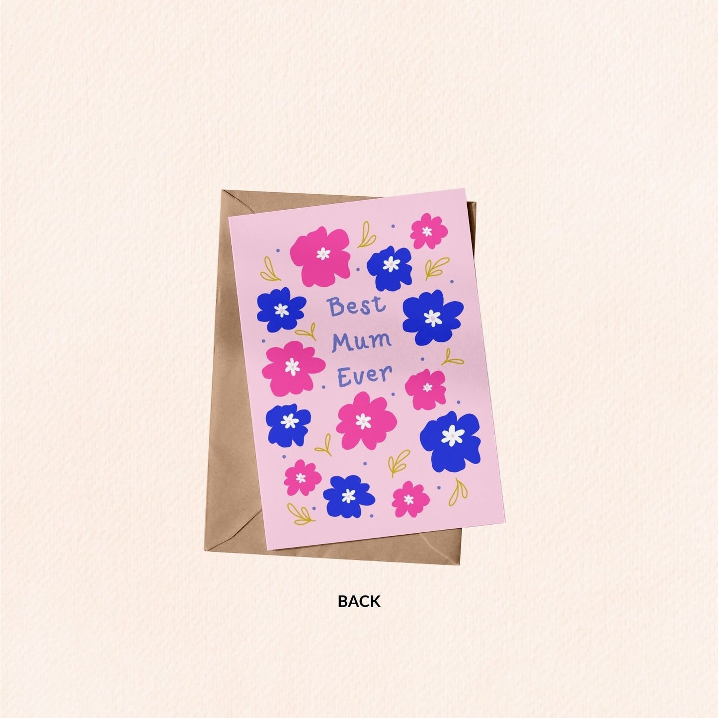 Best Mum Ever Mother's Day Greeting Card