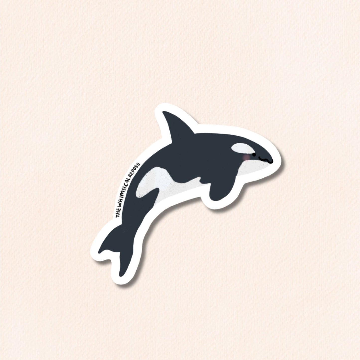 Orca Vinyl Sticker