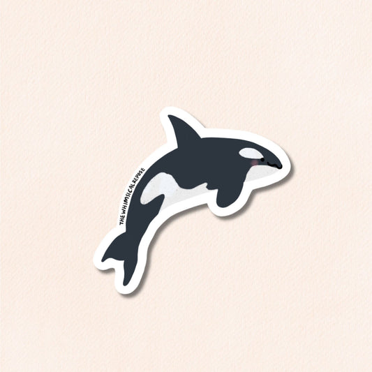 Orca Vinyl Sticker