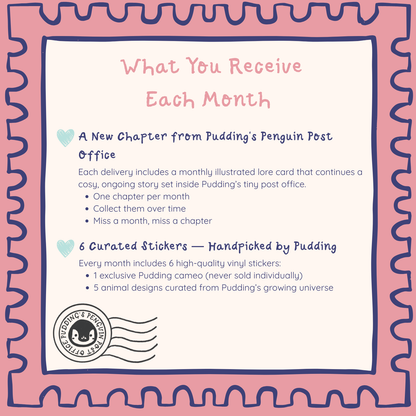 Pudding's Starter Mail | A Peek Inside the Pudding Mail Club