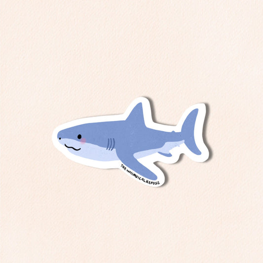 Great White Shark Vinyl Sticker