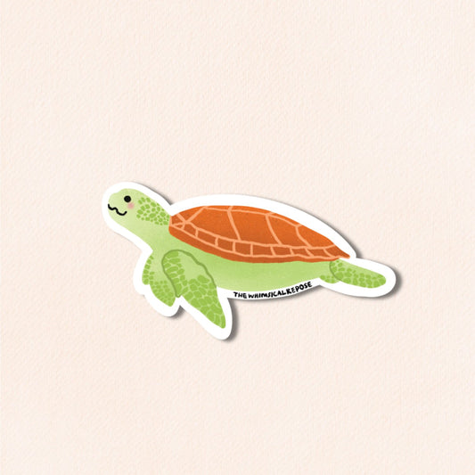 Turtle Vinyl Sticker