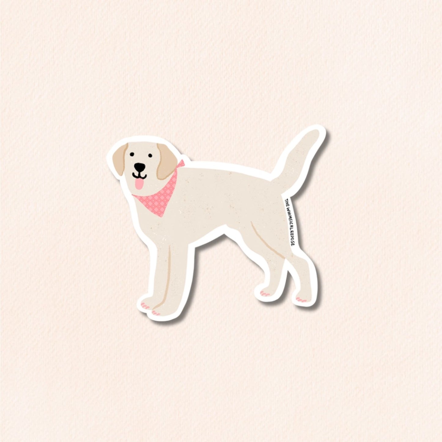 Labrador Retriever Sticker, 4 Colours