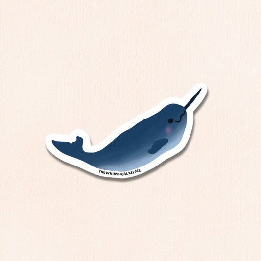Narwhal Vinyl Sticker