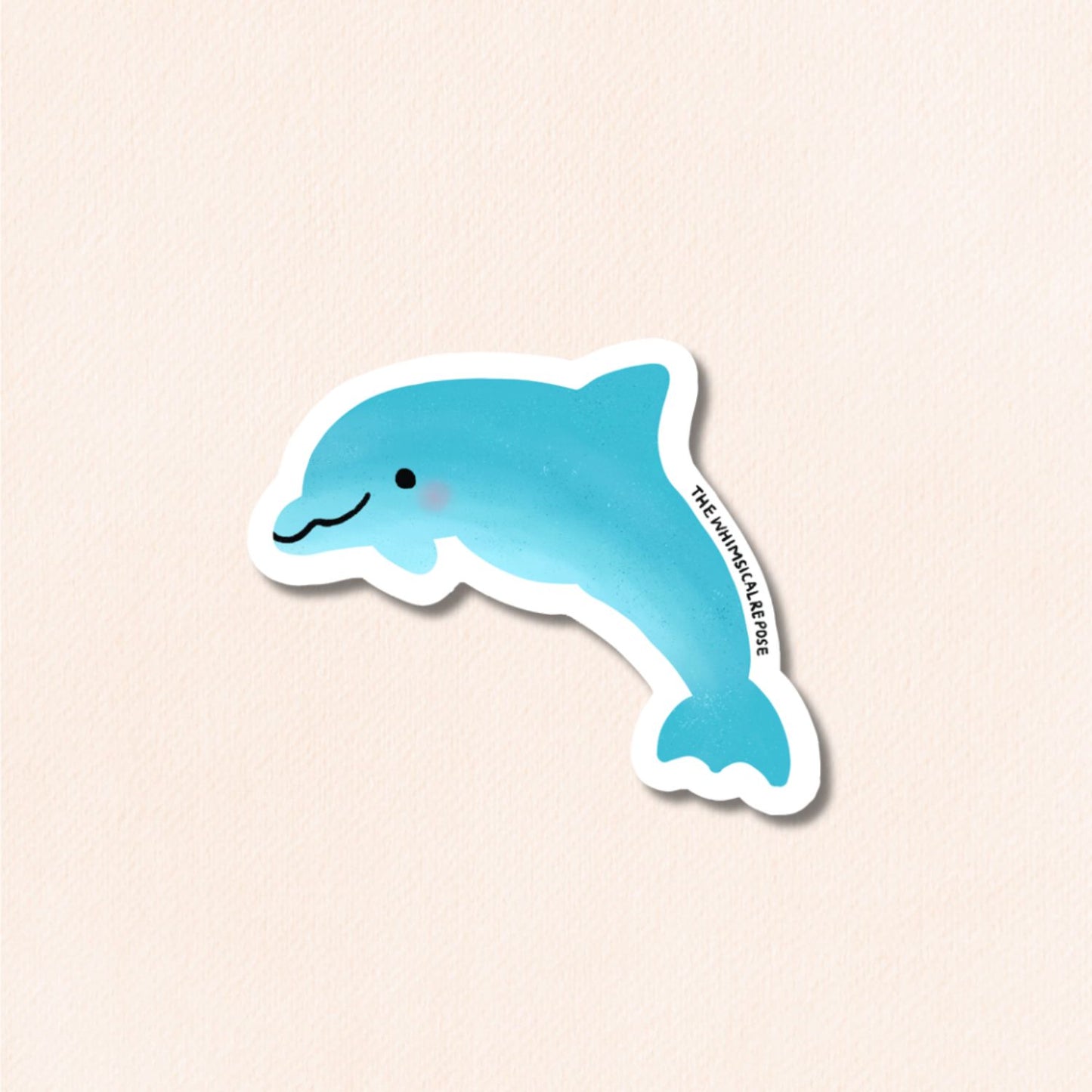 Bottlenose Dolphin Vinyl Sticker
