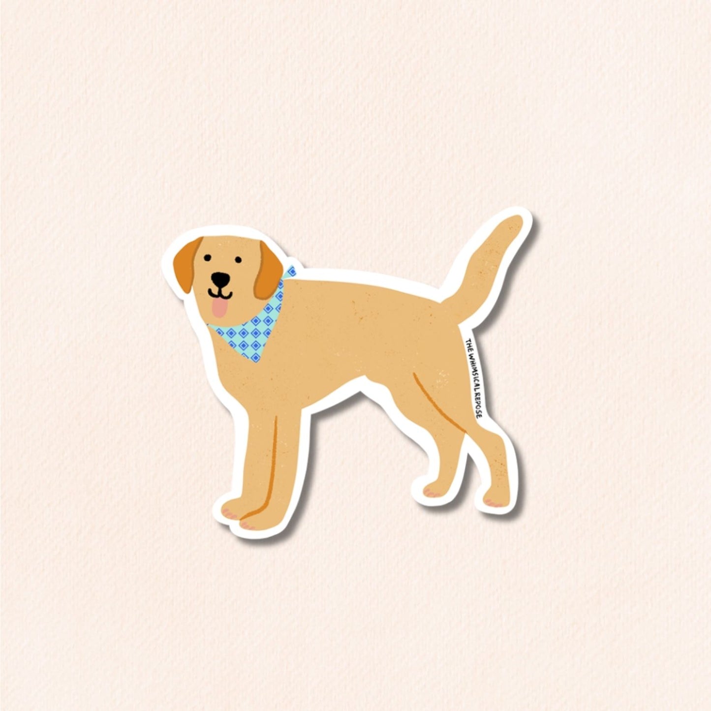 Labrador Retriever Sticker, 4 Colours