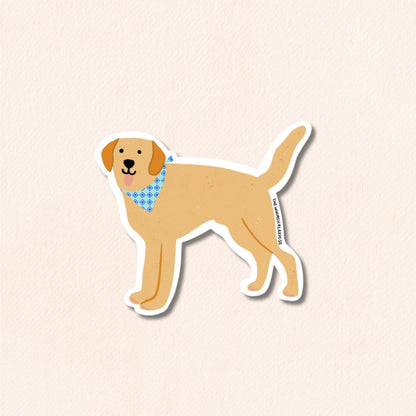 Labrador Retriever Sticker, 4 Colours