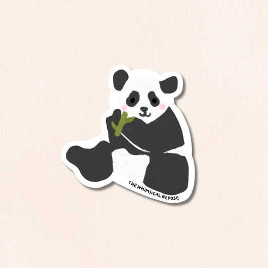 Panda Vinyl Sticker