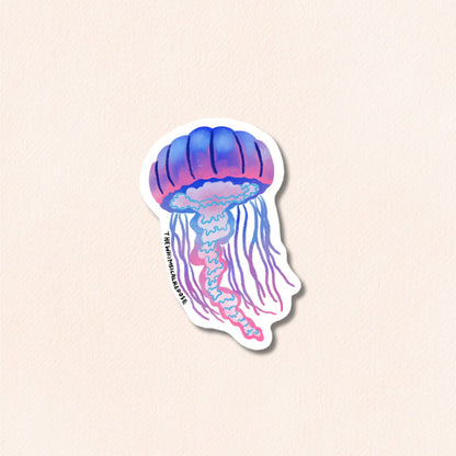 Jellyfish Vinyl Sticker