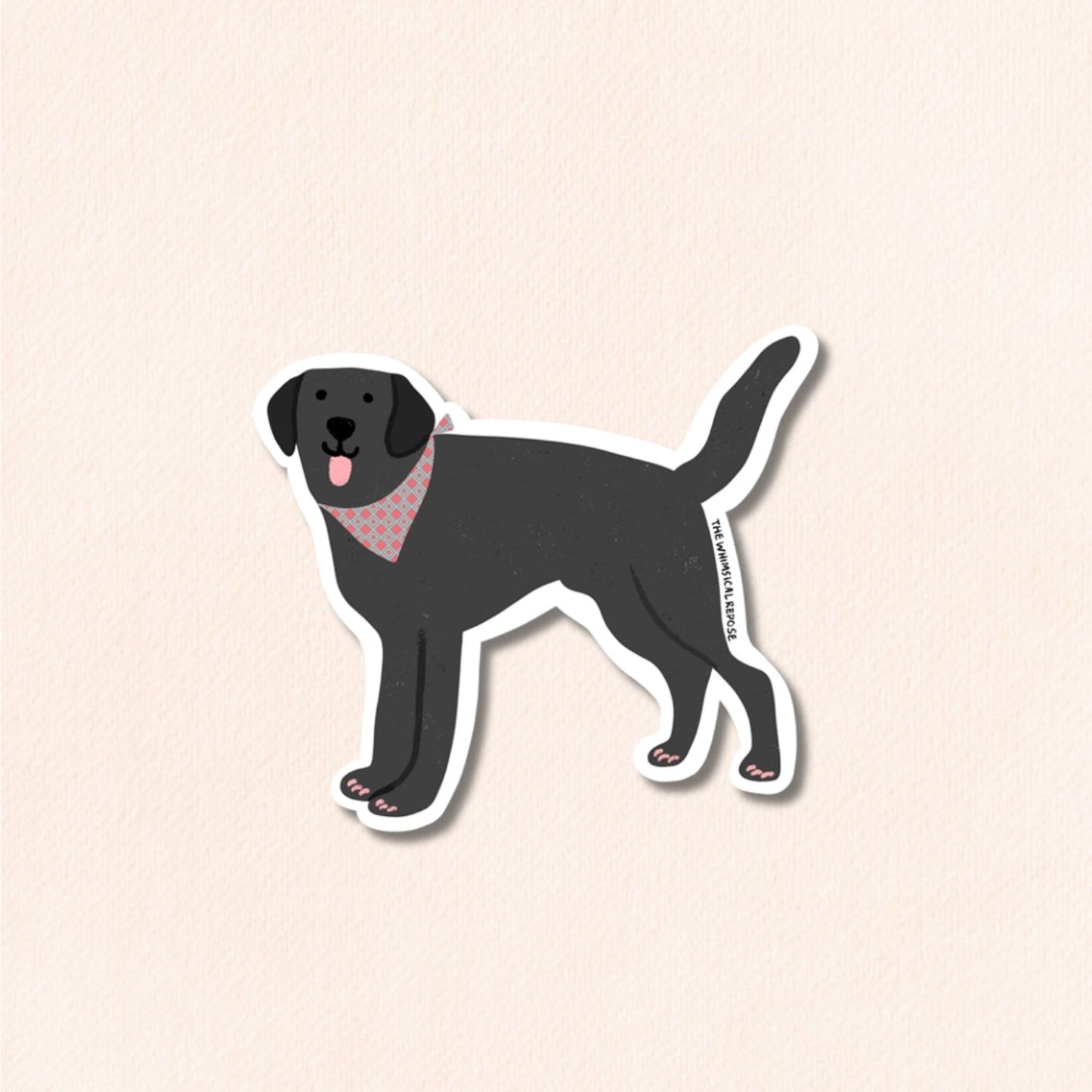 Labrador Retriever Sticker, 4 Colours