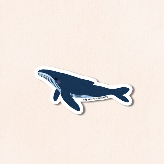 Humpback Whale Vinyl Sticker