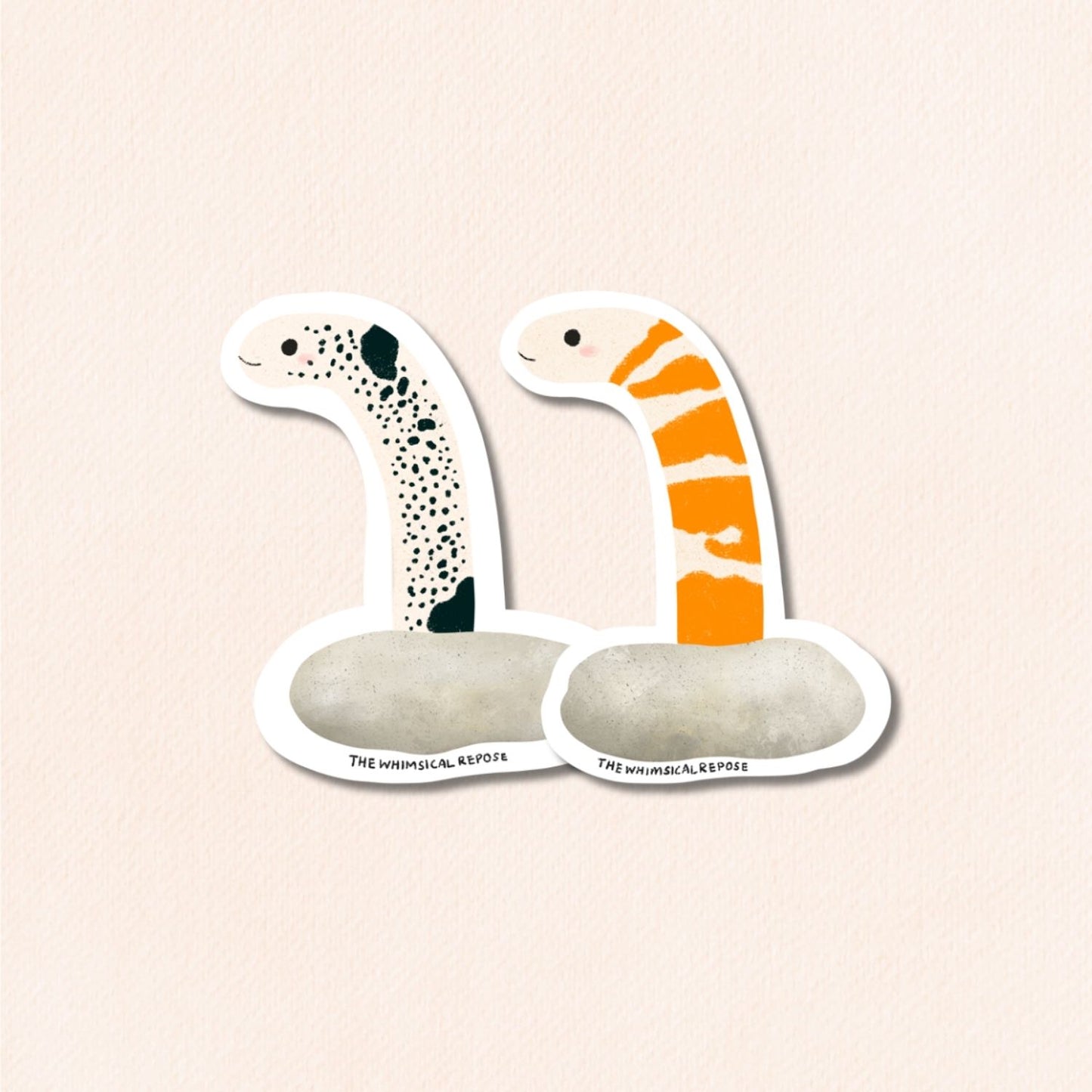 Garden Eel Vinyl Sticker