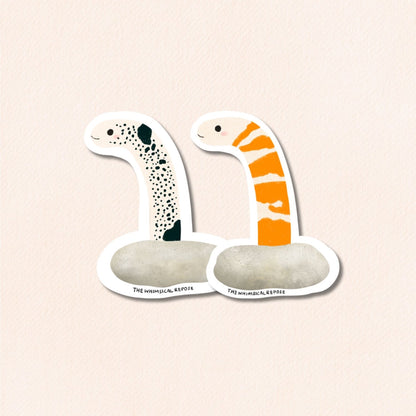 Garden Eel Vinyl Sticker