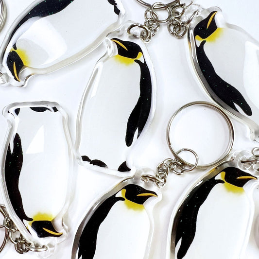 Emperor Penguin Keychain