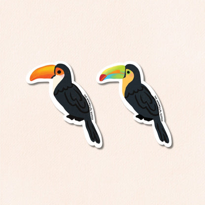 Toucan Vinyl Sticker (2 Colours)