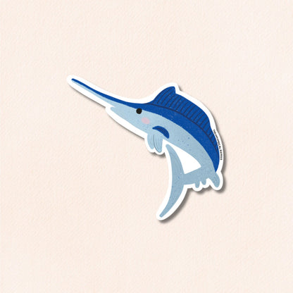 Blue Marlin Sticker