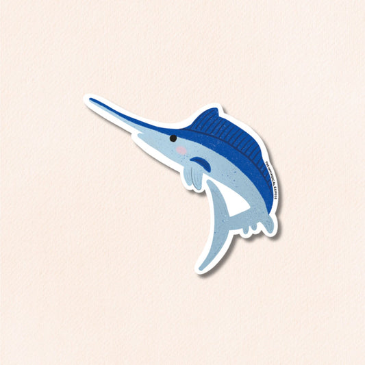 Blue Marlin Sticker