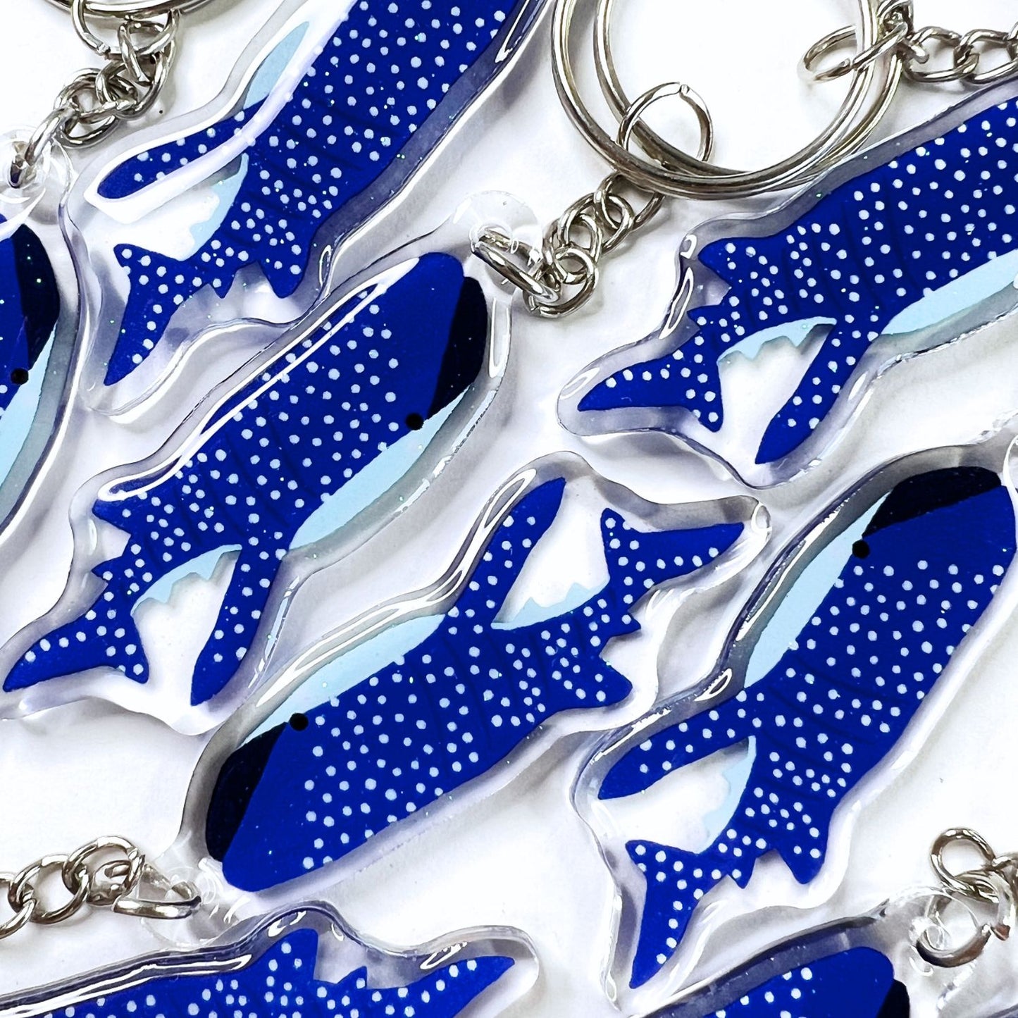 Whale Shark Arcylic Keychain