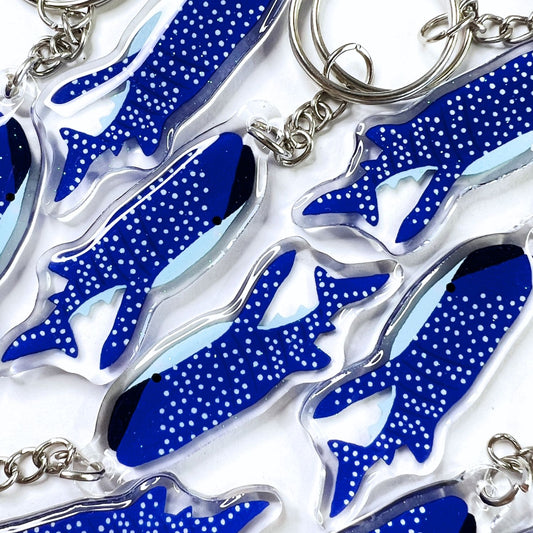 Whale Shark Arcylic Keychain