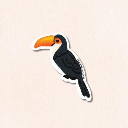 Toucan Vinyl Sticker (2 Colours)
