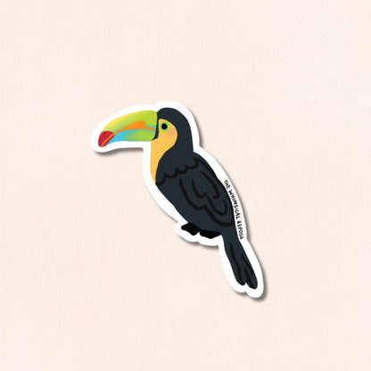 Toucan Vinyl Sticker (2 Colours)