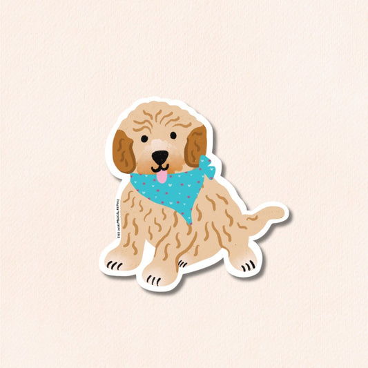 Cavachon Vinyl Sticker