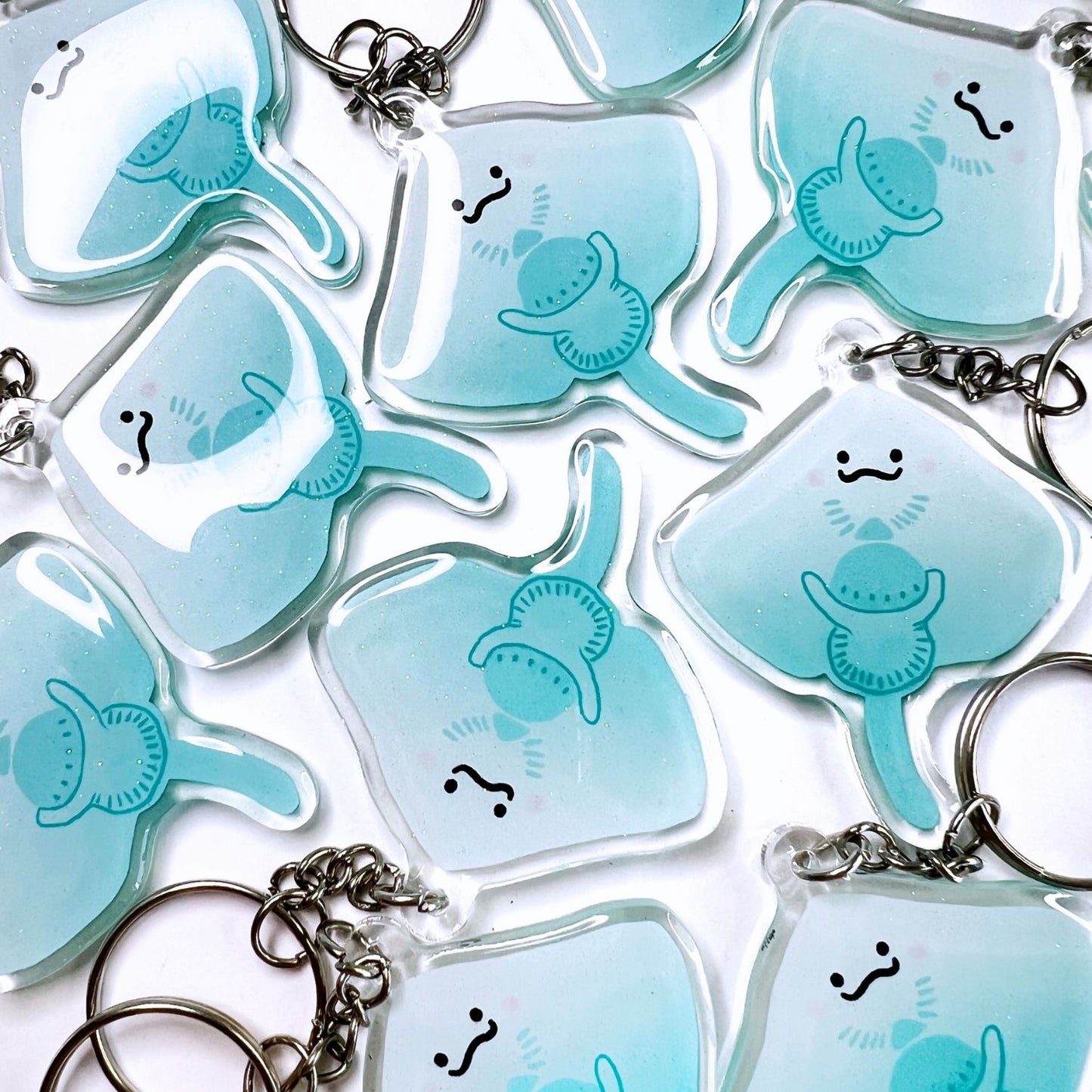 Stingray Vinyl Keychain